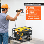 Generador Portátil 1 Kw Monofásico Motor A Gasolina Pretul - vista 5