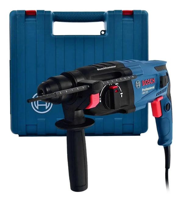 Martillo Perforador Sds Plus Bosch Gbh 220 720w 2.0 J Color Negro/azul