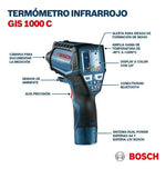 Bosch Gis 1000 C Detector De Temperatura 1 Unidad Azul - vista 5