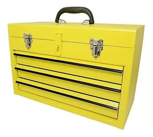 Caja Portaherramientas Metálica 3 Gavetas 125111 Surtek