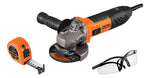 Combo Esmeriladora 4-1/2', 850w, Lentes Y Flexómetro Truper - vista 2