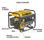 Generador Portátil 1 Kw Monofásico Motor A Gasolina Pretul - vista 3