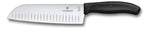 Cuchillo Santoku Troquelado Victorinox Color Negro - vista 1