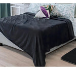 Cobertor Matrimonial Ligero Negro Calientito Ultra Suave - vista 1