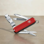 Navaja Rojo Con Corta Uñas Victorinox - vista 2