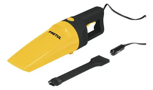 Aspiradora Para Auto Asp-12v-p Amarillo / Negro Pretul