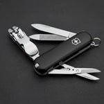 Victorinox Navaja Nail Clip 580, 8 Usos Color Negra - vista 4