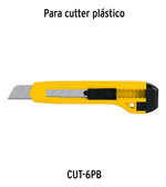 Hoja Repuesto Cutter 10 Unidades 18mm Truper 16965 - vista 6