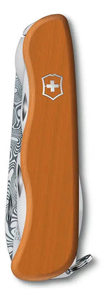 Navaja Picknicker Wood Ed Limitada 2022 Con Acero Damascado - vista 2