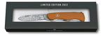 Navaja Picknicker Wood Ed Limitada 2022 Con Acero Damascado - vista 8