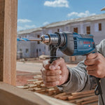 Taladro Percutor Bosch Professional Gsb 16 Re Color Azul - vista 6