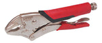 Pinza De Presión Quijada Curva 10puLG Mango Bimaterial Urrea - vista 3