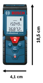 Medidor Láser Bosch Glm 40 Alcance 40m Con Estuche - vista 8
