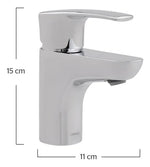 Monomando Para Lavabo Yaz 610yz Urrea - vista 3