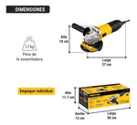 Esmeriladora Angular 4-1/2 , 700w, Pretul - vista 9