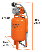 Bomba Hidroneumatica 1hp 100 L Hidr-1x100 Truper 12255 - vista 2