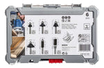 Juego De 6 Fresas Trim&ending 1/4' Bosch - vista 4