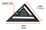 Escuadra 7 De Aluminio Para Muros De Yeso 104023 Truper - vista 4