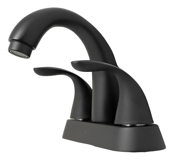 Mezcladora Lavabo Negra Mate Tipo Bar Elegante Urrea 11cl.2