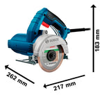 Sierra Mármol Bosch Gdc 151 Titan 1500w 127v, 1 Disco Y Kit - vista 3