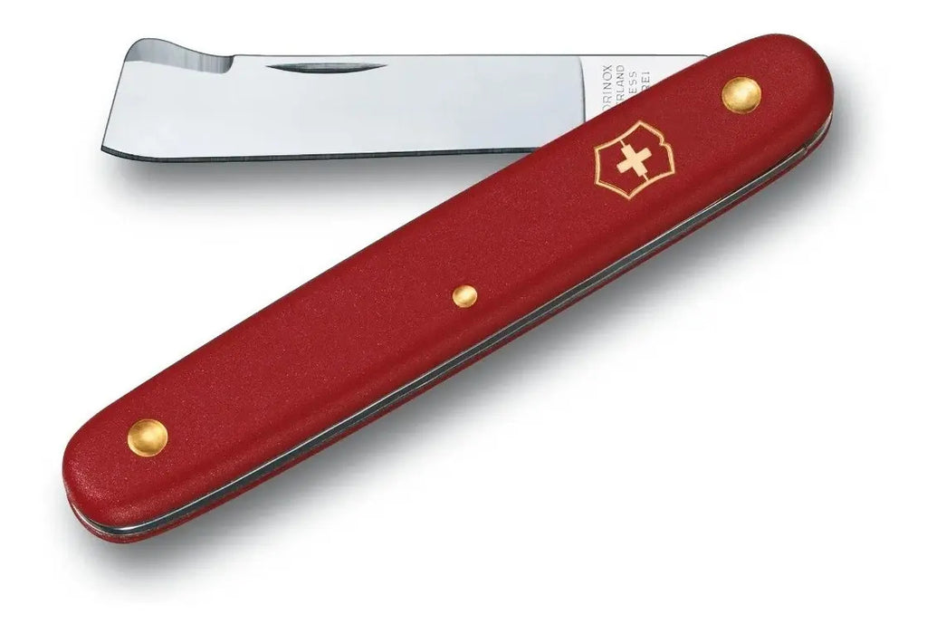 Navaja Para Injertar Victorinox Hoja Recta 3.9020 Rojo