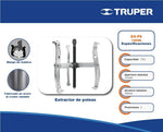 Extractor Poleas Y Volante 6 Pulgadas Truper 14506 - vista 2