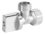 Llave Angular 1/2 X 1/2 1/4 De Vuelta Basic Foset 48028 - vista 1