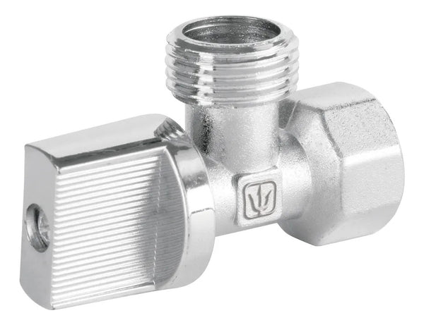 Llave Angular 1/2 X 1/2 1/4 De Vuelta Basic Foset 48028
