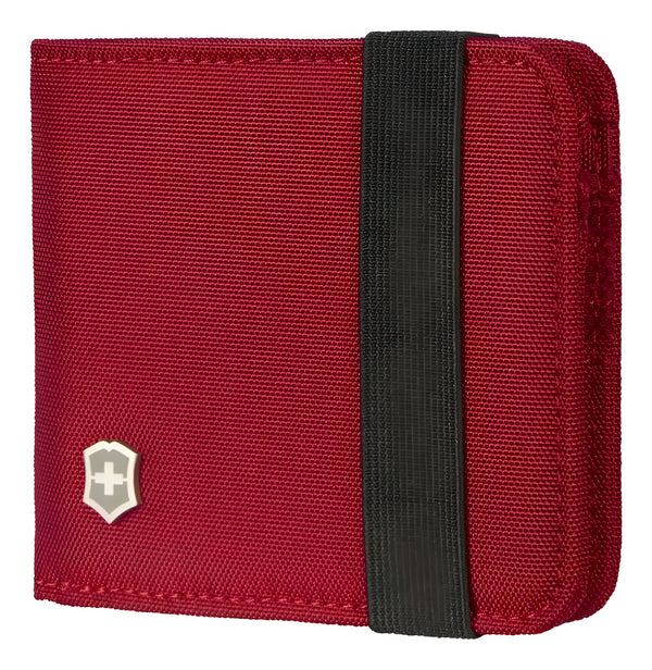 Cartera Victorinox 2 Dobleces Nylon Rojo/negro 611968