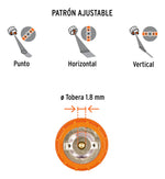 Pistola Para Pintar Eléctrica De 600 W Truper 15383 - vista 3