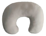 Almohada Washed Gris De Lactancia Ergonómica Vianney - vista 1