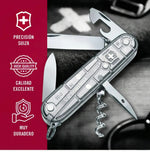 Victorinox Navaja Spartan Silvertech, 12 Usos Color Plateado - vista 8