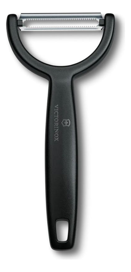 Pelador Ypso, Aserrado, Doble Filo, Negro, Victorinox Color Negro