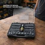 Juego De 81 Herramientas 1/4  Para Mecánico Pretul - vista 6