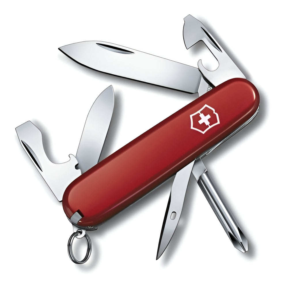 Navaja Multiherramienta Victorinox Tinker 1.4603 Roja Con 12 Funciones