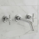 Llave Grifo Mezcladora De Pared Lavabo Baño Lujo 4731 Dica - vista 6
