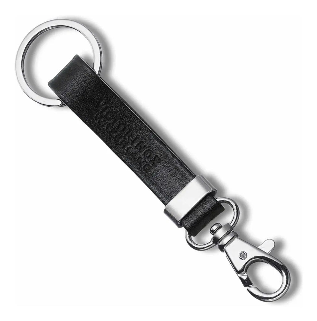 Llavero Victorinox De Piel Con Gancho Alta Calidad 500734