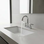 Mezcladora De 4  Para Lavabo Con Cubierta Y Maneral Dica - vista 3