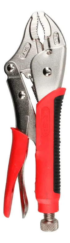 Pinza De Presión Quijada Curva 10puLG Mango Bimaterial Urrea
