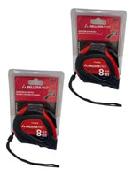 Pack 2 Flexómetros Anti Impacto 8m X 25mm Bellota 7fle8bmp - vista 2