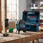 Nivel Láser Bosch Gcl 2-15 G 15 M Líneas Y Puntos De Plomada - vista 11