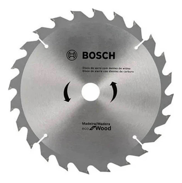 Disco De Sierra Circular 7 1/4 Corte Madera 24 Dientes Bosch