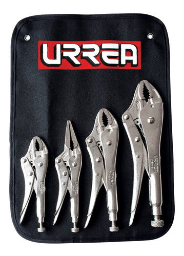 Juego Pinzas De Presión 4 Piezas Urrea 2700lp