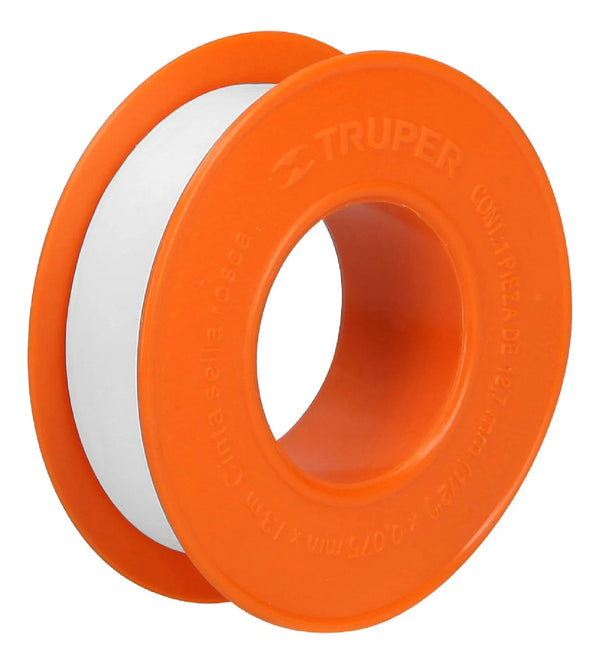 Paquete 10 Pza Cinta Sella Roscas 1/2in 13m Truper 12512