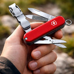 Navaja Rojo Con Corta Uñas Victorinox - vista 3