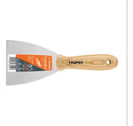 Espatula Flexible 1 Pulgada 25 Mm Mango Madera Truper 14447 - vista 4
