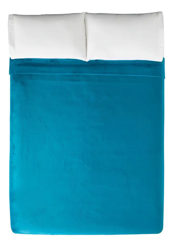Cobertor Ligero Suave Blue Matrimonial/idividual Vianney