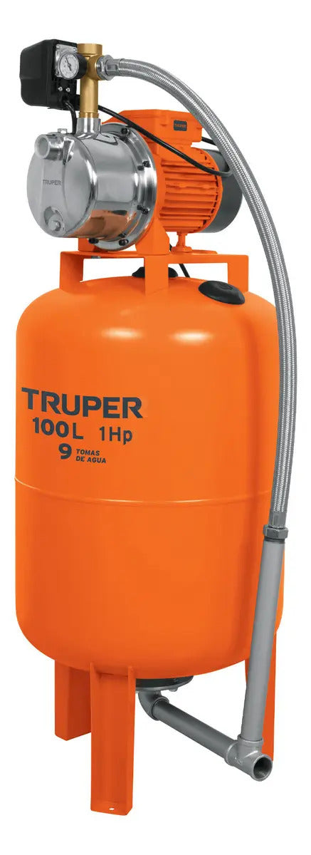 Bomba Hidroneumatica 1hp 100 L Hidr-1x100 Truper 12255