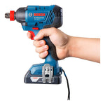 Combo Bosch Rotomartillo + Llave Impacto, Baterías, Maletín - vista 3