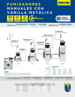Fumigador Con Varilla Y Boquilla Metálica 5 L Surtek Fu5 - vista 2